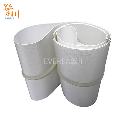 <b>食品pu輸送帶_加半透明開槽導(dǎo)條</b>
