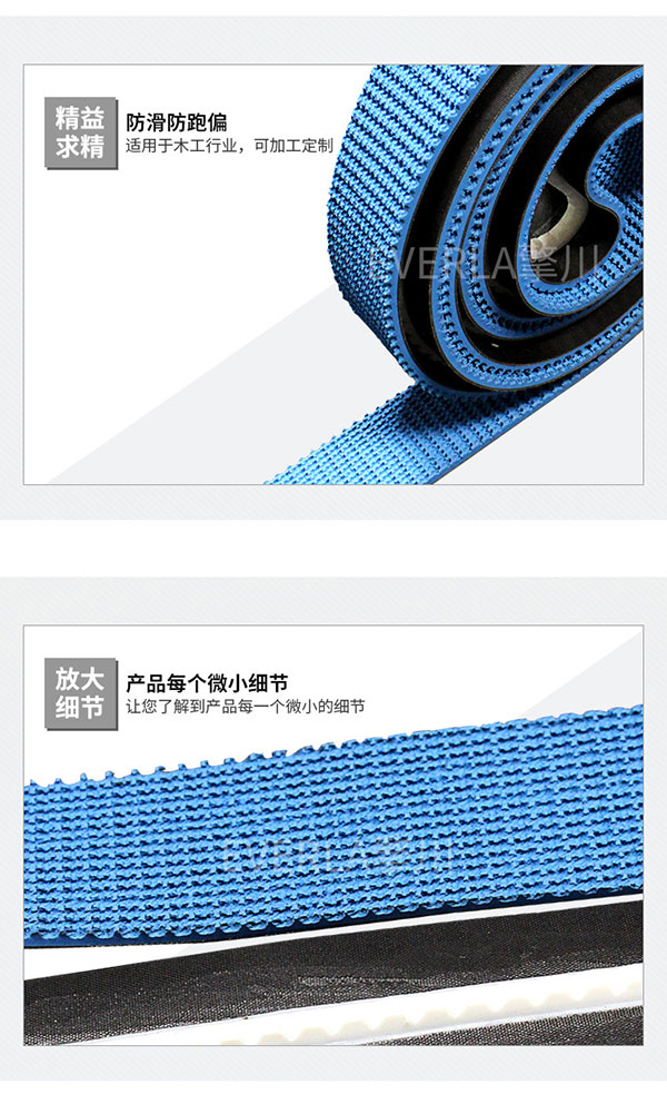 韓國進口花紋輸送帶_木工行業皮帶